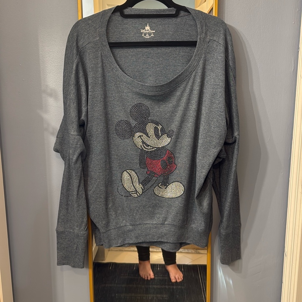 Disney Slouchy Sparkle Detail Sweatshirt